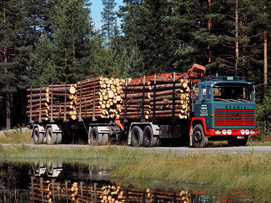 Scania LBT140 Timber Truck 1968 года  (фото 2 из 2)